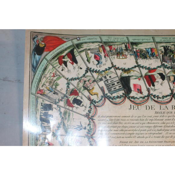 GEO Map – Révolution Française” Antique-Style Print (1979 Reproduction) - Picture 3 of 16